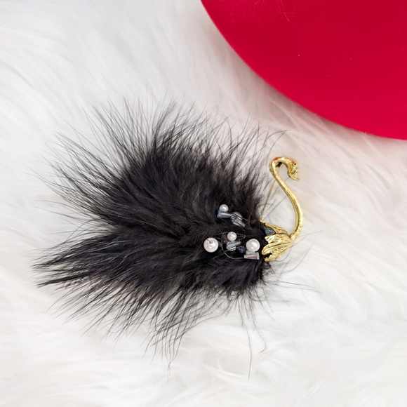 Black Swan broach - Picture 1 of 4